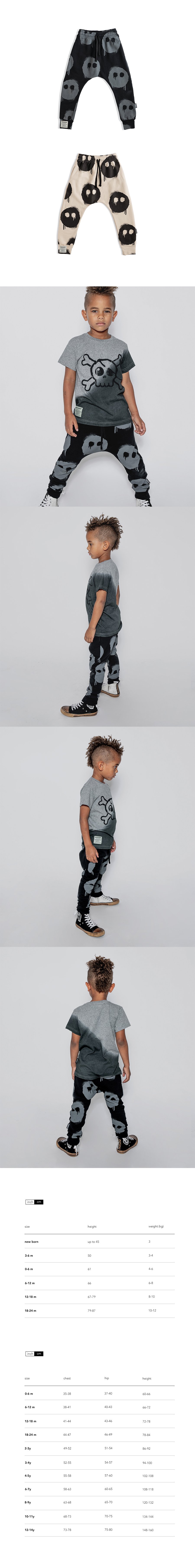 MELTING MASKS BAGGY PANTS Details