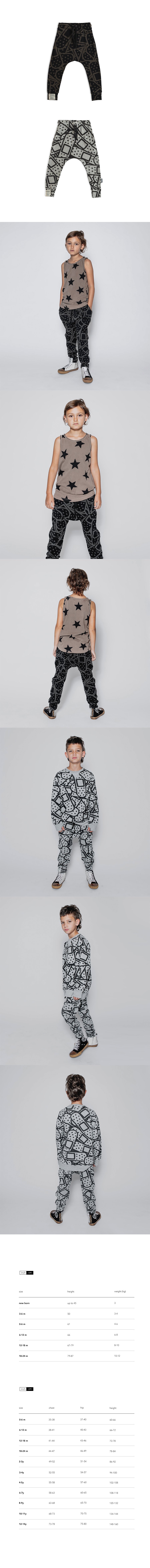 BANDAID BAGGY PANTS Details